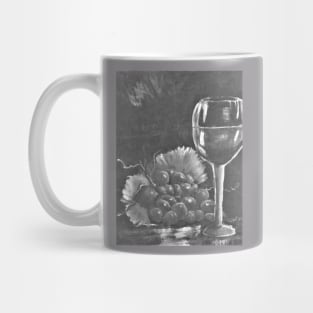 Wine and Grapes Mug